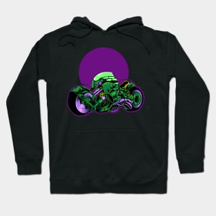 Cyberpunk Motorcycle Hoodie